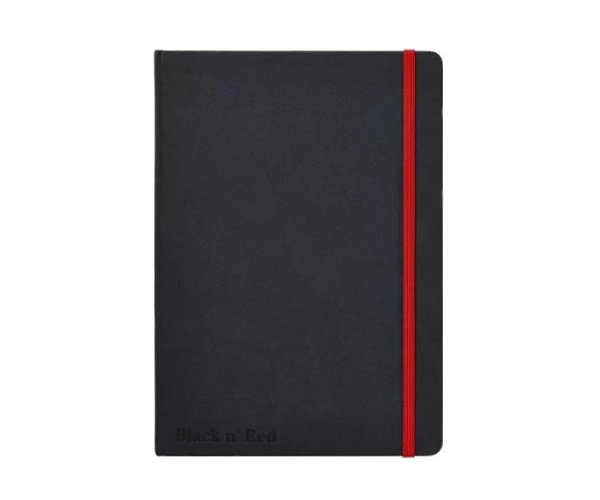 Oxford Black & Red A5 linkovaný zápisník