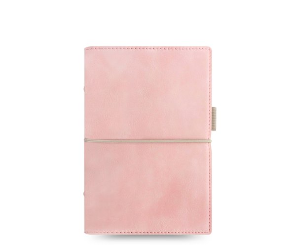Diář Filofax Domino Soft osobní pastelový růžový