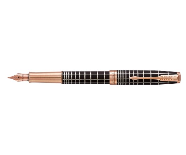 Parker Royal Sonnet Brown Rubber PGT, plnicí pero
