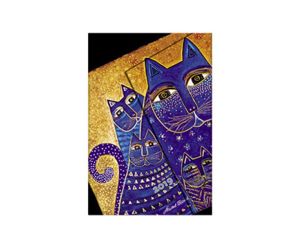 Paperblanks diář Mediterranean Cats Mini 2019