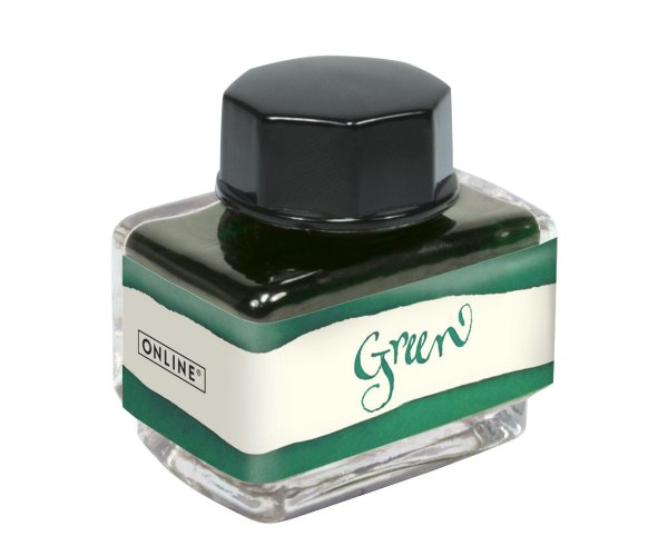Online Smaragd Green, lahvičkový inkoust