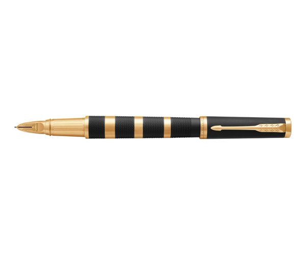 Parker Ingenuity Large Premium Black Rubber & Metal GT