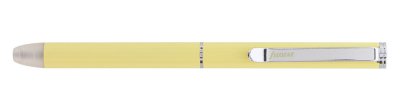 Filofax Clipbook Pastel Yellow, gumovací kuličkové pero