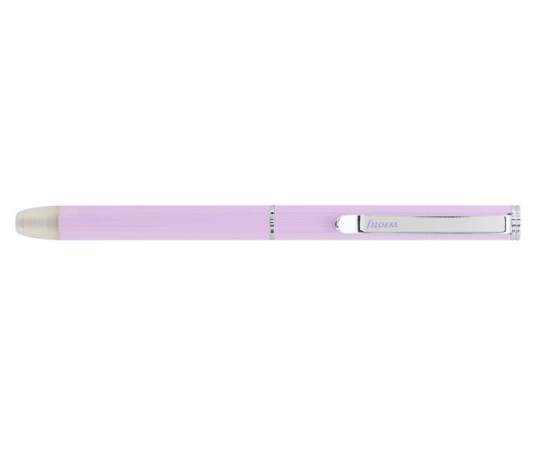 Filofax Clipbook Pastel Purple, gumovací kuličkové pero