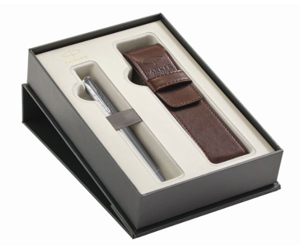 Parker Urban Premium Silver Powder CT, dárková sada 