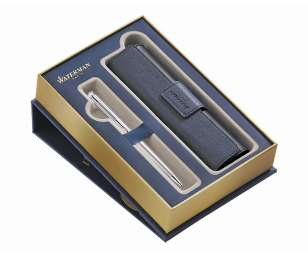 Waterman Hémisphere Stainless Steel CT, dárková sada