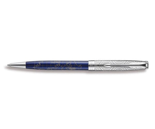 Parker Royal Sonnet Atlas Blue Silver CT, kuličkové pero