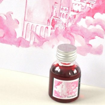 Inkebara LE Růžová pohádková lahvičkový inkoust