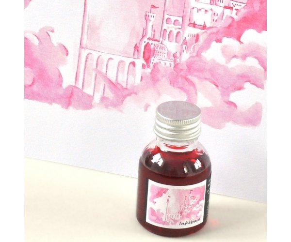 Inkebara LE Růžová pohádková lahvičkový inkoust