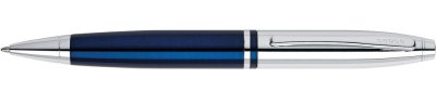 Cross Calais Chrome and Blue Lacquer, kuličkové pero