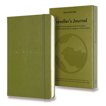 Moleskine Passion Travel Journal A5 khaki zápisník