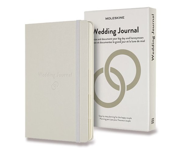 Moleskine Passion Wedding Journal A5 bílý zápisník