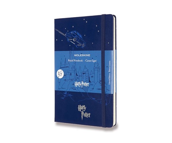 Moleskine Harry Potter Book 2 A5 modrý zápisník