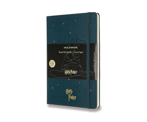 Moleskine Harry Potter Book 1 A5 zelený zápisník