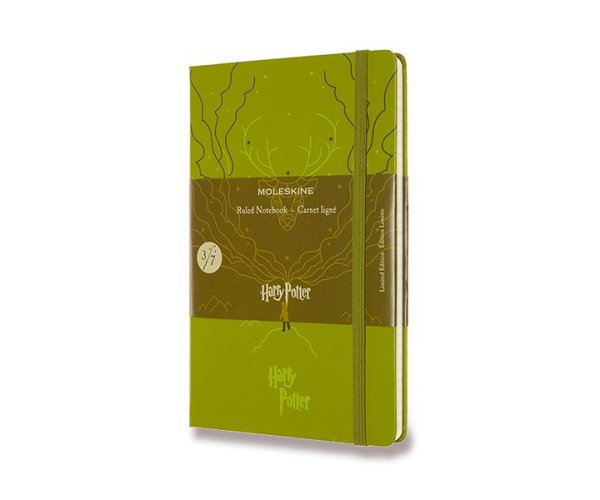 Moleskine Harry Potter Book 3 A5 světle zelený zápisník