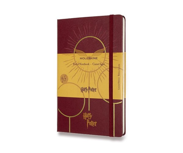 Moleskine Harry Potter Book 6 A5 vínový zápisník