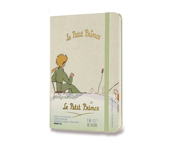 Diář Moleskine A6 18měsíční 2020-21 Le Petit Prince Planeta týdenní 