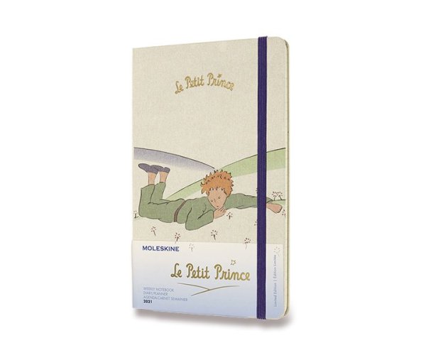 Diář Moleskine A5 Le Petit Prince 2021 krajina týdenní 