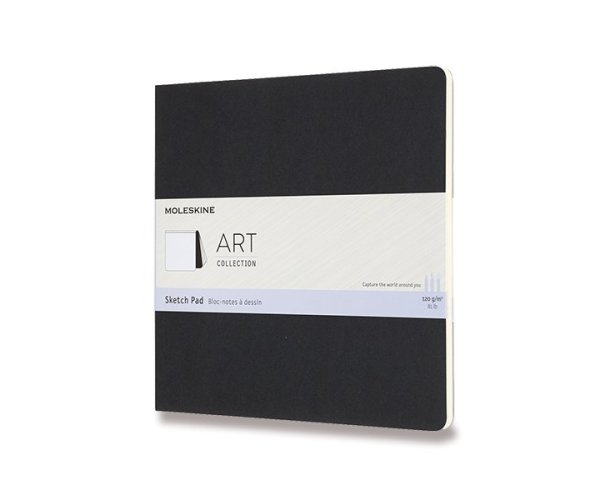 Skicář Moleskine SketchPad Square čtverec černý