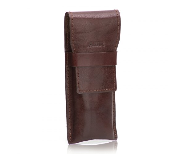 ADK Tacoma, hnědé kožené pouzdro na pera