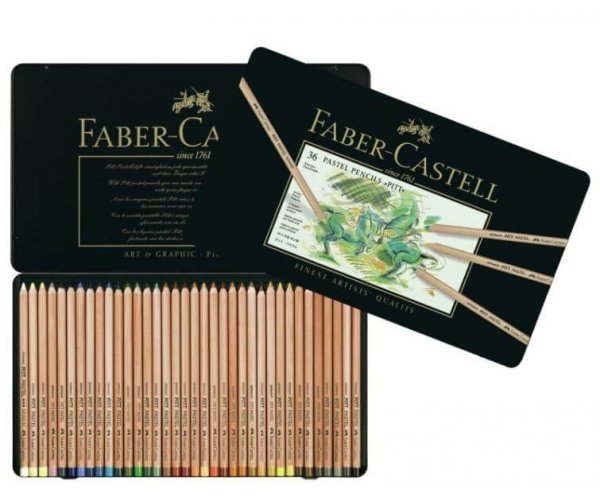 Pastelové tužky Faber Castell Pitt 36 ks