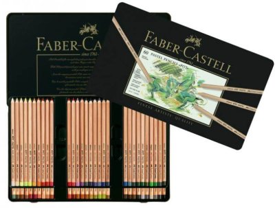 Pastelové tužky Faber Castell Pitt 60 ks