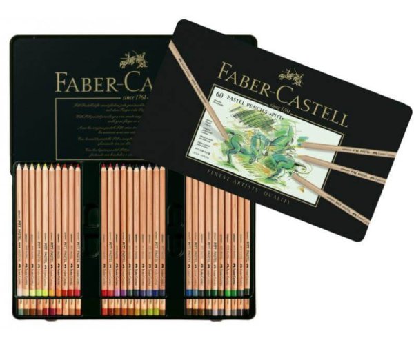 Pastelové tužky Faber Castell Pitt 60 ks