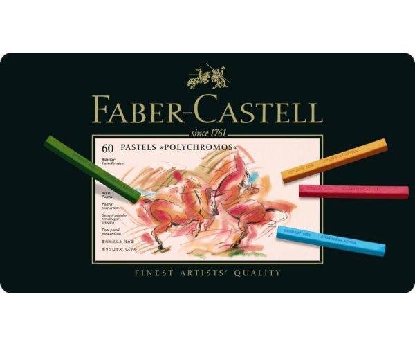 Suché pastely Faber Castell Polychromos 60 ks