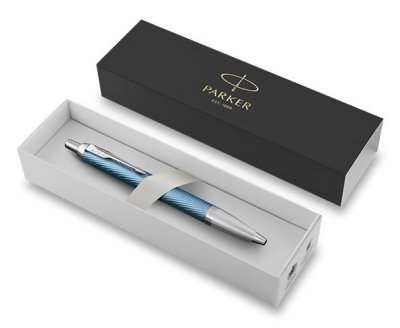 Parker Royal I.M. Premium Blue Grey CT, kuličkové pero