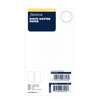 Filofax tečkovaný papír 30 listů - Osobní