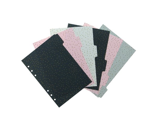 Filofax Confetti rozřazovače - A5