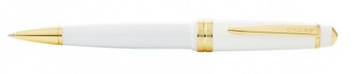 Cross Bailey Light Glossy White/Gold, kuličkové pero