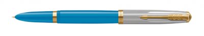 Parker 51 Premium Turquoise GT, plnicí pero