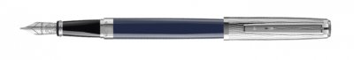 Waterman Exception Slim Made In France SE Deluxe Blue CT, plnicí pero