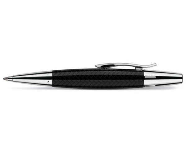 Faber-Castell E-Motion Parquet Black, kuličkové pero