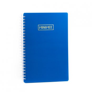 Minimee A5 zápisník modrá 