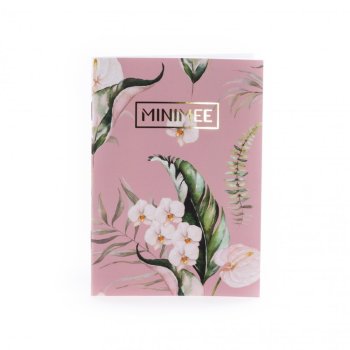 Minimee A6 deníček orchidej