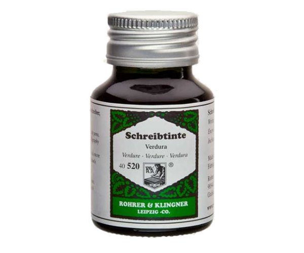 Rohrer & Klingner Verdure lahvičkový inkoust zelený 50 ml