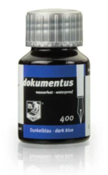 Rohrer & Klingner Dark Blue dokumentní inkoust modrý 50 ml