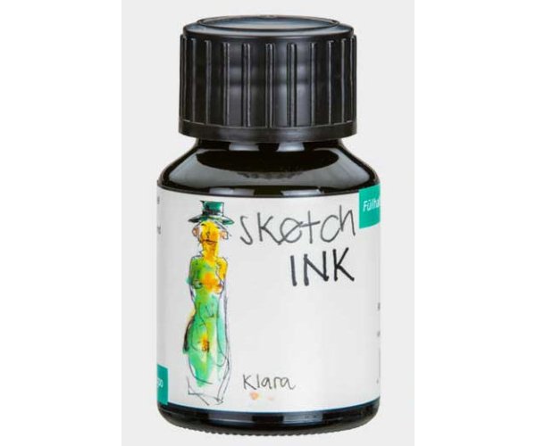 Rohrer & Klingner Sketchink Klara lahvičkový inkoust zelený 50 ml