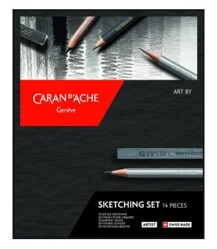 Caran dAche Art by grafitové tužky 14 ks