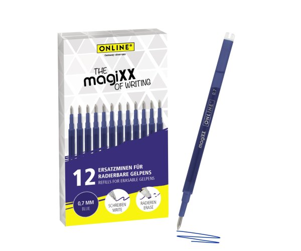 Online magiXX náplně do gumovacích per 12 ks