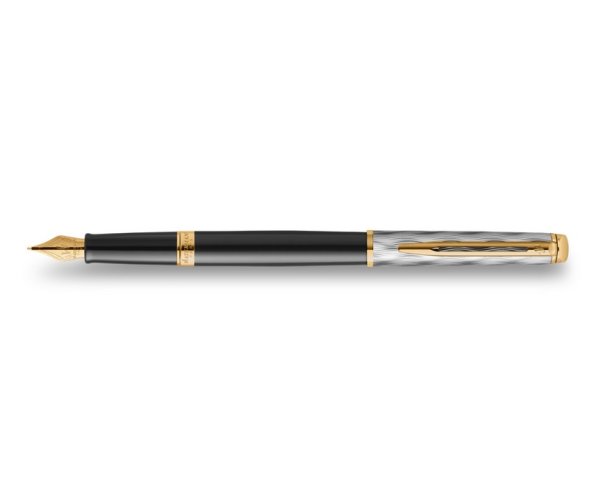 Waterman Hémisphere Reflections of Paris SE DLX Black GT, plnicí pero