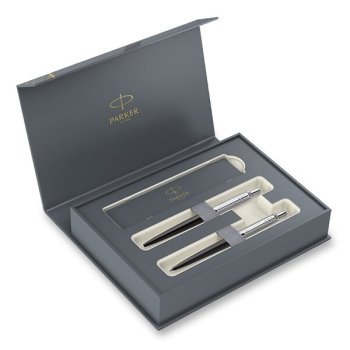 Parker Royal Jotter Bond Street Black CT, dárková sada