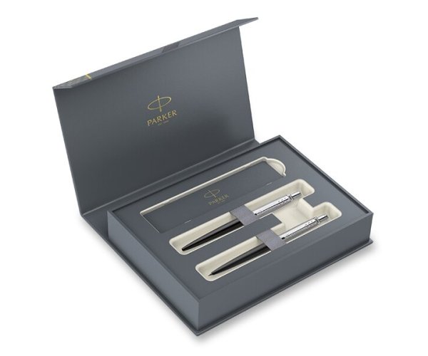 Parker Royal Jotter Bond Street Black CT, dárková sada