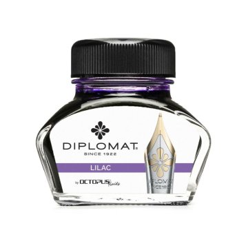 Diplomat Octopus Lilac lahvičkový inkoust šeříkový