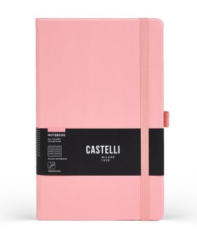 Castelli All Colors Pink L linkovaný zápisník