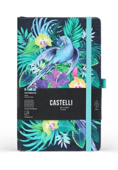 Castelli Eden Jungle L tečkovaný zápisník