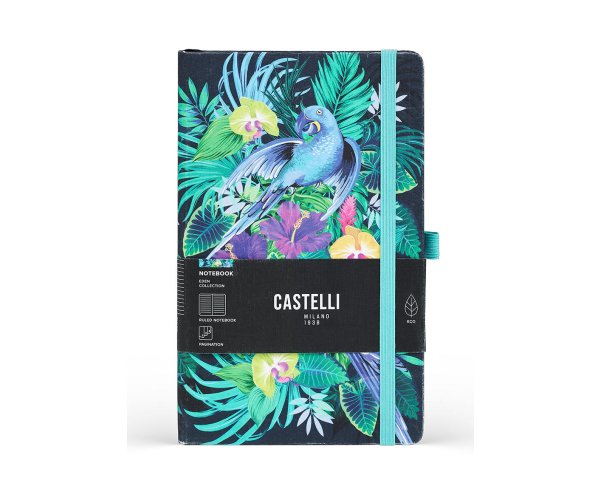 Castelli Eden Jungle L tečkovaný zápisník