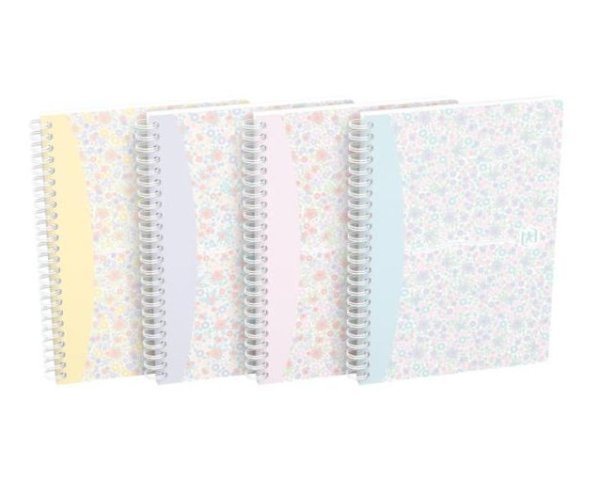 Oxford A5 linkovaný zápisník - Floral 